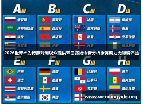 2026世界杯为持票残障观众提供专属赛场语音分析服务助力无障碍体验